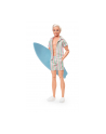Mattel Barbie Signature The Movie Ken Doll Wearing Pastel Pink and Green Striped Beach Outfit Mini-Play Figure - nr 4