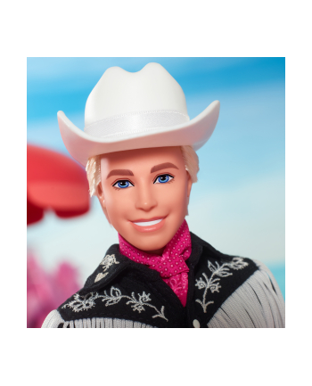 Mattel Barbie The Movie - Ken collectible doll with Kolor: CZARNY cowboy outfit