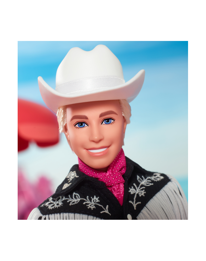 Mattel Barbie The Movie - Ken collectible doll with Kolor: CZARNY cowboy outfit główny