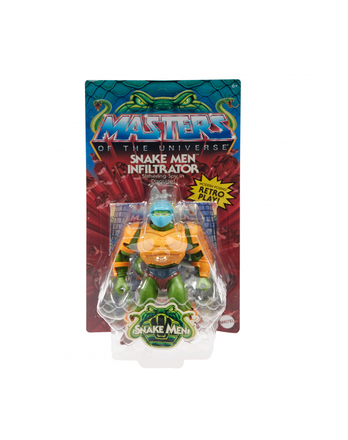 Mattel Masters of the Universe Origins Action Figure Eternian Guard Infiltrator, Toy Figure (14 cm) główny