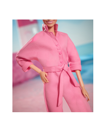 Mattel Barbie The Movie - Margot Robbie as Barbie: doll in a pink jumpsuit