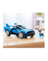 spinmaster Spin Master Paw Patrol: The Mighty Movie, Chase's Deluxe Superhero Rocket Vehicle, Toy Vehicle (Blue/Black, Includes Chase Figure) - nr 4