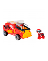 spinmaster Spin Master Paw Patrol Mighty movie - basic vehicle from Marshall with puppy figure, toy vehicle - nr 1
