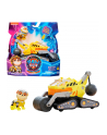 spinmaster Spin Master Paw Patrol Mighty movie - basic vehicle from Rubble with puppy figure, toy vehicle - nr 1