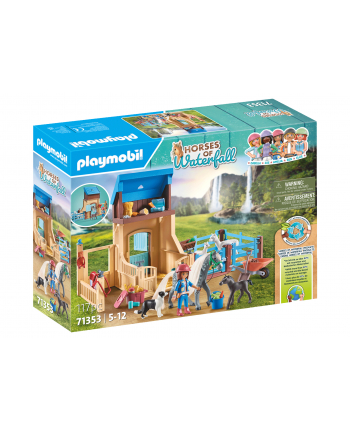 PLAYMOBIL 71353 Horses of Waterfall Amelia ' Whisper with horse box, construction toy