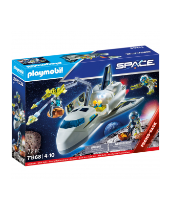 PLAYMOBIL 71368 Space Shuttle on Mission, construction toy