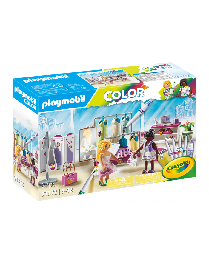 PLAYMOBIL 71372 Color Fashion Boutique, construction toy główny