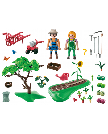 PLAYMOBIL 71380 Country Starter Pack Farm Vegetable Garden Construction Toy