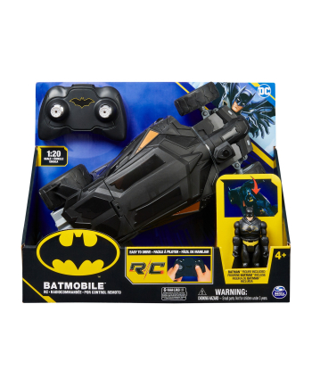 spinmaster Spin Master DC Comics - Batman Batmobile with remote control, RC (incl. Batman figure)