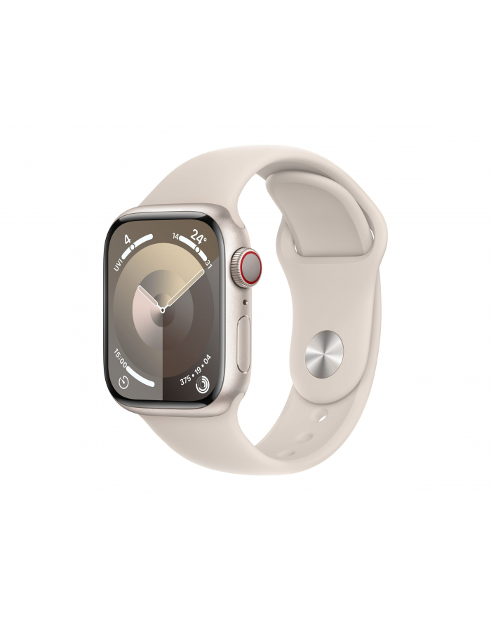 Apple Zegarek Watch Series 9 Gps Cellular 41Mm Starlight Aluminium Sport Band M L główny