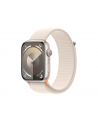 Apple Watch Series 9 GPS Koperta 45mm Z Aluminium W Kolorze Księżycowej Poświaty Z Opaską Sportową W Kolorze Księżycowej Poświaty (MR983ET/A) - nr 1