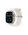 Apple Watch Ultra 2 GPS+Cellular Koperta 49mm Z Tytanu W Kolorze Naturalnym Z Paskiem Ocean W Kolorze Białym (MREJ3ULA) - nr 1