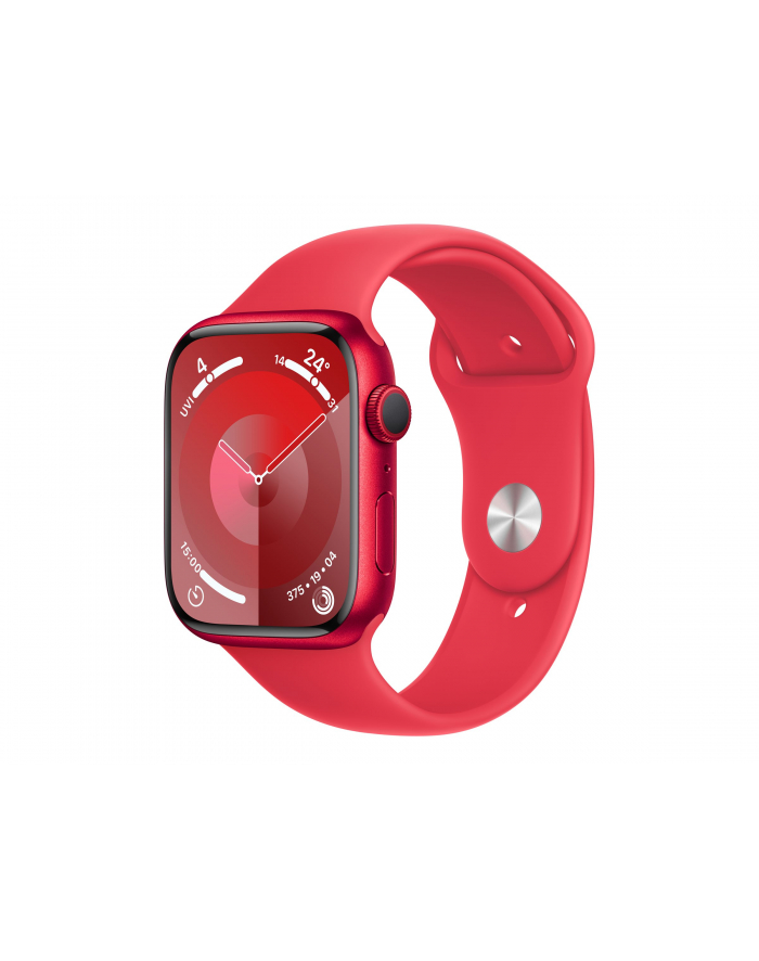 Apple Watch Series 9 GPS Koperta 45mm Z Aluminium (PRODUCT)RED Z Paskiem Sportowym (PRODUCT)RED (MRXJ3ETA) główny
