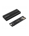qoltec Obudowa | kieszeń NV2270 na dysk M.2 SSD | SATA | NVMe | USB-C | 2TB - nr 21