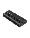 qoltec Obudowa | kieszeń NV2270 na dysk M.2 SSD | SATA | NVMe | USB-C | 2TB - nr 25