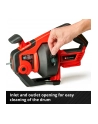 Einhell cordless pipe cleaning device TE-DA 18/760 Li-Solo (red/Kolor: CZARNY, without battery and charger) - nr 10