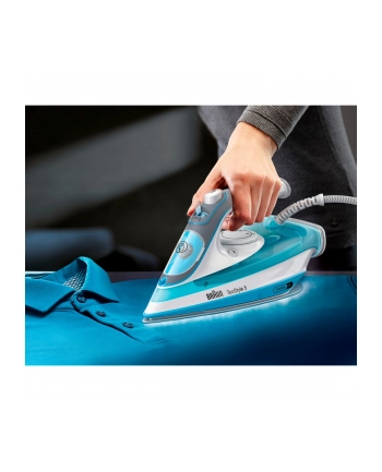 Braun TexStyle 5 SI 5006 BL, steam iron (blue/Kolor: BIAŁY)