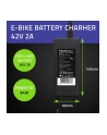 qoltec Ładowarka do baterii roweru elektrycznego 36V | 42V | 2A |       5.5*2.5 - nr 35