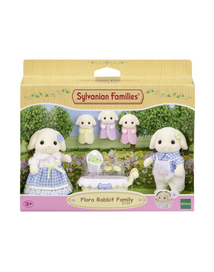 epoch Sylvanian Families Rodzina królików Flora Rabbit Family 5735 p6 główny