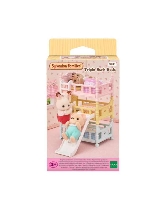 epoch Sylvanian Families Potrójne łóżko 5741 p6 główny