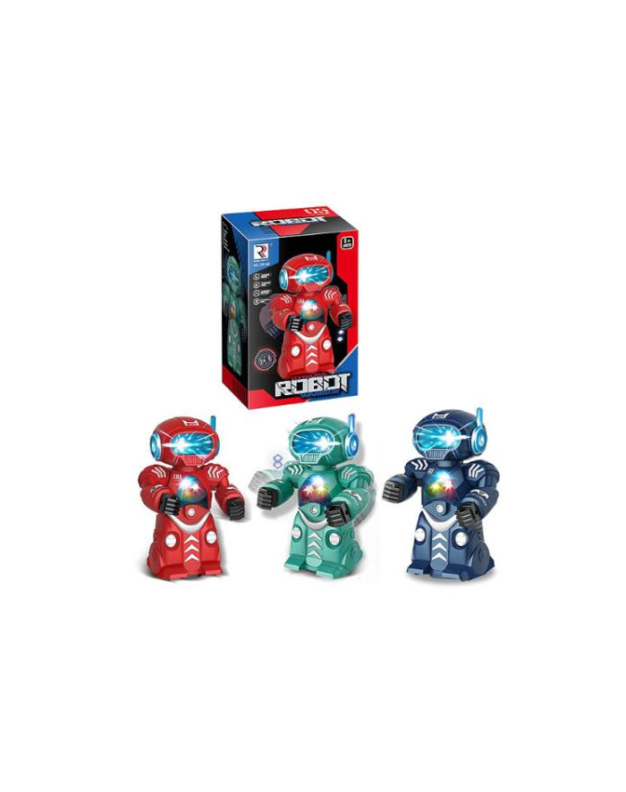 bigtoys Robot na baterie światło, dźwięk BFIG7790 mix cena za 1 szt główny