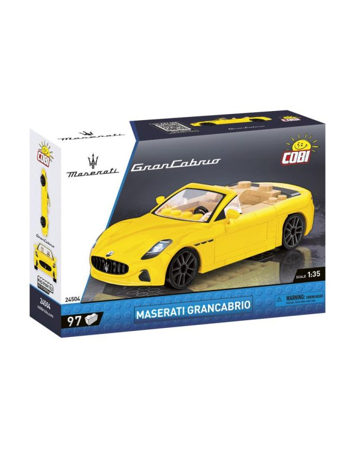 COBI 24504 Samochód Maserati GranCabrio 97 klocków główny