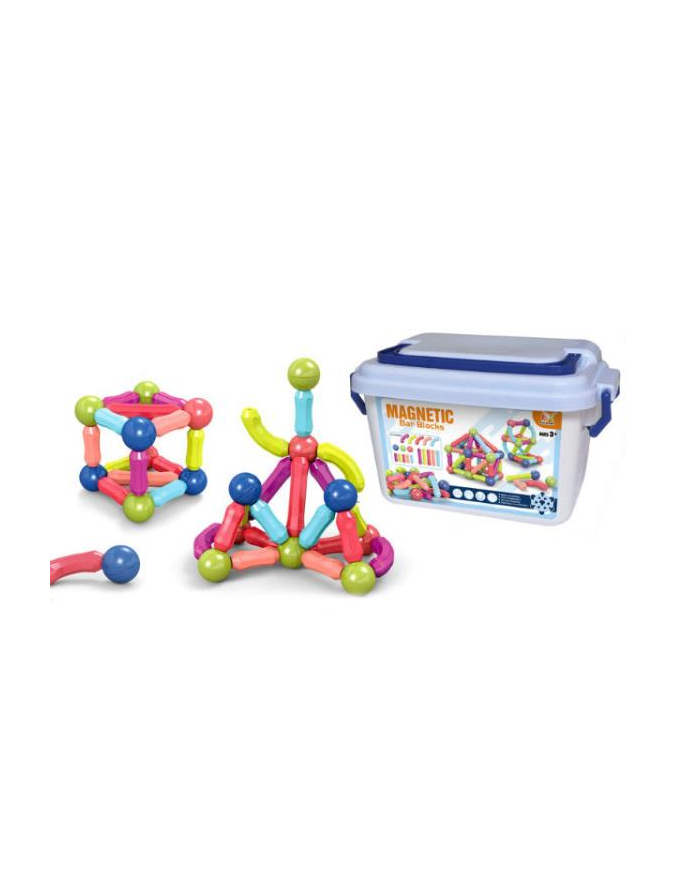 bigtoys Klocki magnetyczne 36 elementów BKLO3990 główny