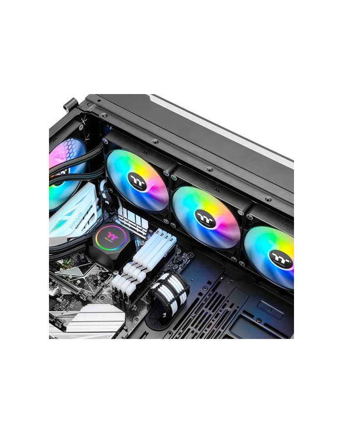 thermaltake Chłodzenie wodne TH420 ARGB (3x140mm) miedziany blok CPU główny