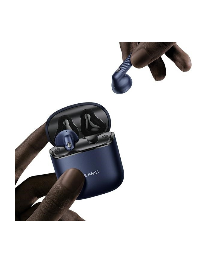 usams Słuchawki Bluetooth TWS SY Series Niebieskie główny