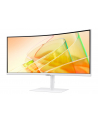 samsung Monitor 34 cale LS34C650TAUXEN VA 3440x1440 UWQHD 21:9 1xHDMI 1xDP 2xTB 4.0(90W/15W) 3xUSB 3.0 LAN(RJ45) 5ms 100Hz HAS+PIV zakrzyw. gł. biały 3YOnS - nr 111