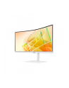 samsung Monitor 34 cale LS34C650TAUXEN VA 3440x1440 UWQHD 21:9 1xHDMI 1xDP 2xTB 4.0(90W/15W) 3xUSB 3.0 LAN(RJ45) 5ms 100Hz HAS+PIV zakrzyw. gł. biały 3YOnS - nr 141