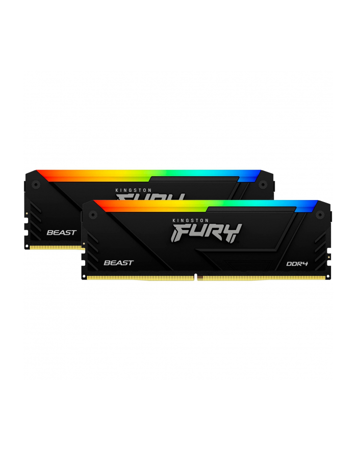 kingston Pamięć DDR4 Fury Beast    RGB  16GB(2* 8GB)/3200  CL16 główny