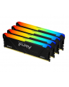 kingston Pamięć DDR4 Fury Beast    RGB  64GB(4*16GB)/3200  CL16 - nr 1
