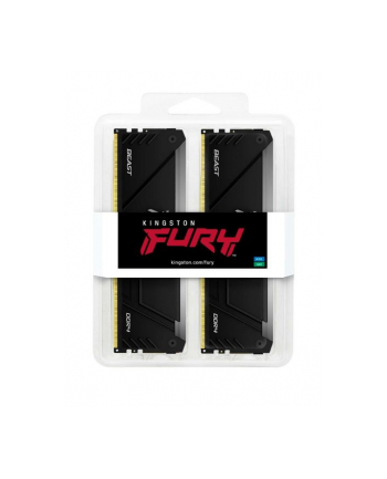 kingston Pamięć DDR4 Fury Beast    RGB  16GB(2* 8GB)/3733  CL19