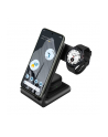 crong Ładowarka bezprzewodowa 3w1 do iPhone, Samsung ' System Android, Galaxy Watch i słuchawek TWS - nr 1