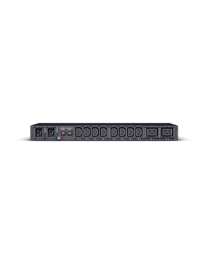 cyberpower ATS PDU44005 Rack1U,16A, 2xC20, 12 xC13, 2xC19, SNMP główny