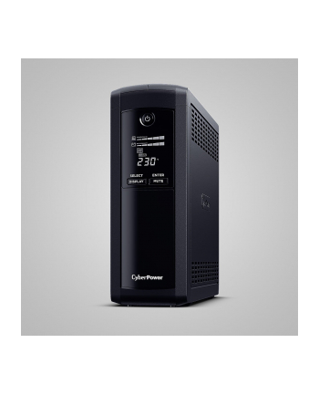 cyberpower Zasilacz awaryjny UPS VP1600ELCD-FR 1600VA/960W AVR/USB/LCD/5xFR nr 1