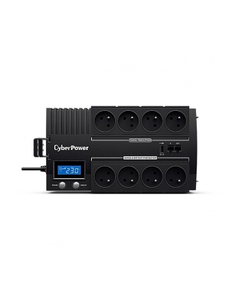 cyberpower Zasilacz awaryjny UPS BR1000ELCD-FR 1000VA/600W AVR/LCD/8xFR/1xUSB/RJ11/RJ45