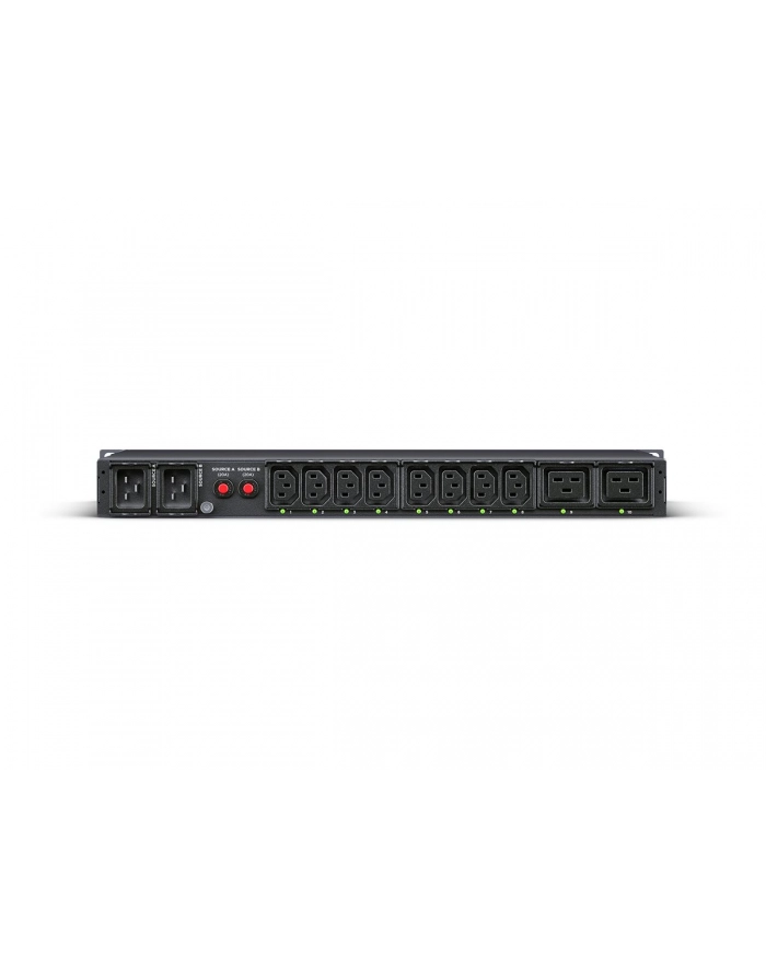 cyberpower ATS PDU44005 Rack1U,16A, 2xC20, 12 xC13, 2xC19, SNMP główny