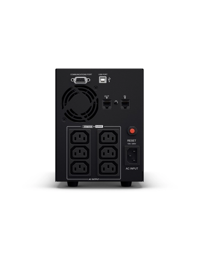 cyberpower Zasilacz awaryjny UPS Value2200EILCD 2200VA/1320W RJ11/RJ45/AVR/6xC13 główny