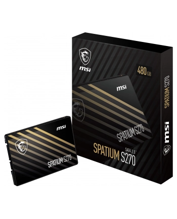 msi Dysk SSD 480GB 2,5'' SATA3 500/450MB/s