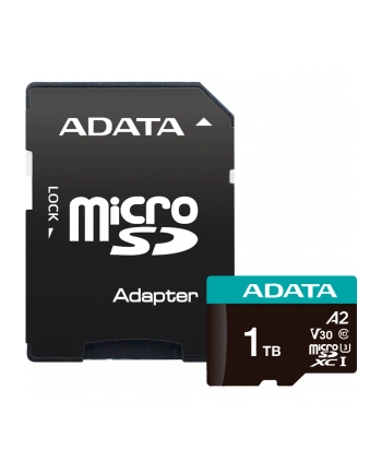 adata Micro SD PremierPro 1TB UHS1 U3 V30 100/85 MB/s + adapter