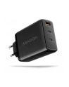 axagon ACU-DPQ100 Ładowarka sieciowa, GaN 100W, 3x port (USB-A + dual USB-C) PD3.0/QC4+/PPS/Apple, czarna - nr 31