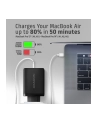 axagon ACU-DPQ100 Ładowarka sieciowa, GaN 100W, 3x port (USB-A + dual USB-C) PD3.0/QC4+/PPS/Apple, czarna - nr 8