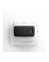 axagon ACU-DPQ100 Ładowarka sieciowa, GaN 100W, 3x port (USB-A + dual USB-C) PD3.0/QC4+/PPS/Apple, czarna - nr 9