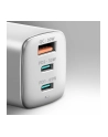 axagon ACU-DPQ65W Ładowarka sieciowa GaN 65W, 3x port (USB-A + dual USB-C) PD3.0/QC4+/PPS/Apple, biała - nr 28