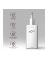 axagon ACU-DPQ65W Ładowarka sieciowa GaN 65W, 3x port (USB-A + dual USB-C) PD3.0/QC4+/PPS/Apple, biała - nr 38