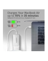 axagon ACU-DPQ65W Ładowarka sieciowa GaN 65W, 3x port (USB-A + dual USB-C) PD3.0/QC4+/PPS/Apple, biała - nr 40