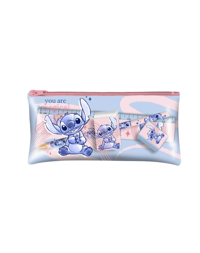 Zestaw piśmienniczy w saszetce 5el. Stitch ST00010 Kids Euroswan główny