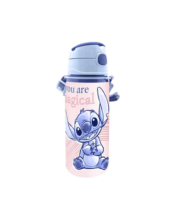 Bidon 600ml aluminiowy Stitch ST00018 Kids Euroswan główny